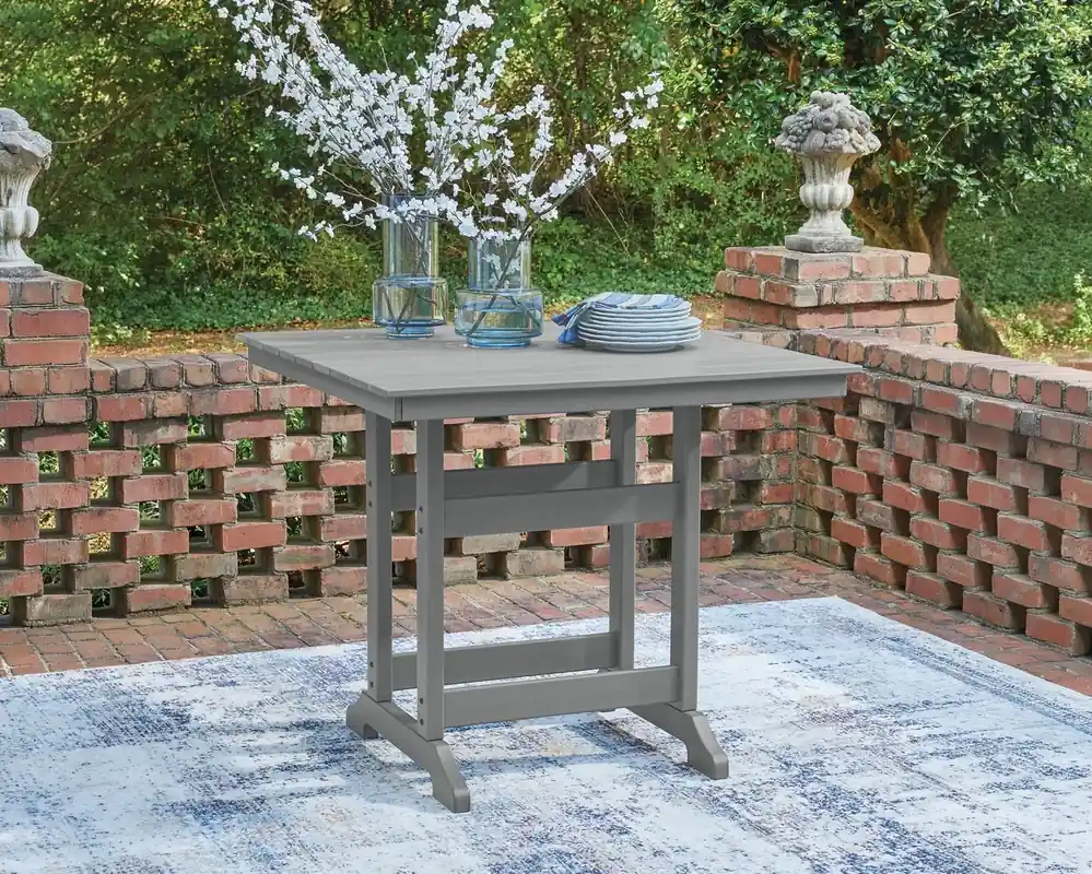 Ashley Sanctuary Beach Outdoor Square Counter Table