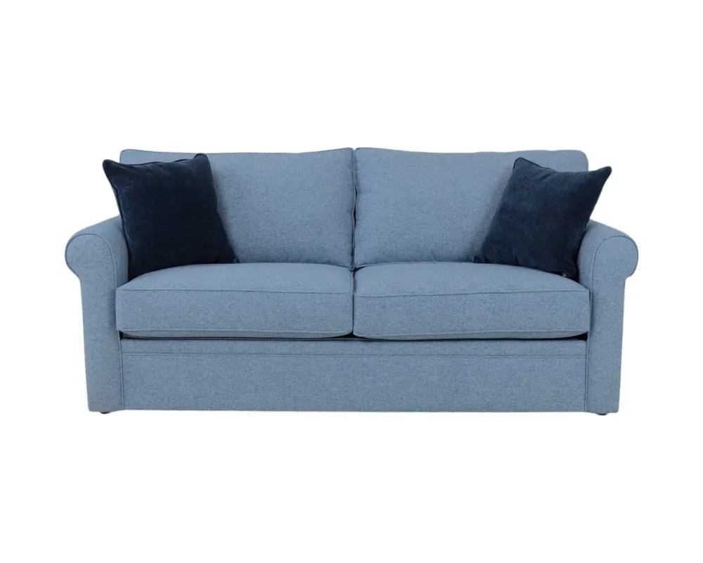 Overnight Sofa Ellis Queen Sleeper Sofa in Maya Denim