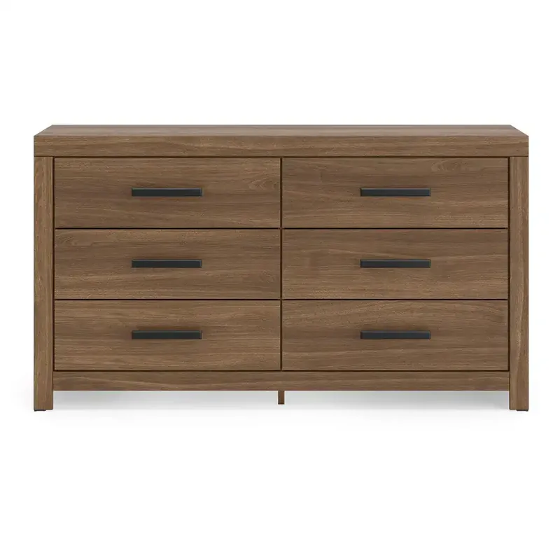 Ashley Broachmyn 6-Drawer Dresser in Auburn