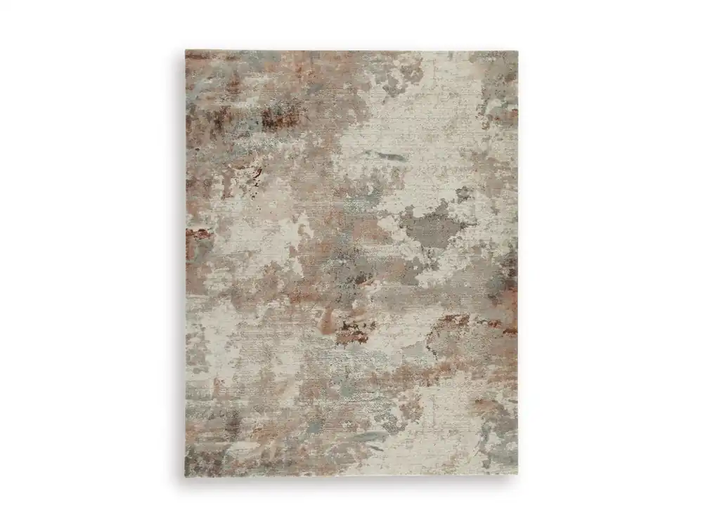 Ashley Jadenburg Rug in Gray/Sienna - 7.8 x 10