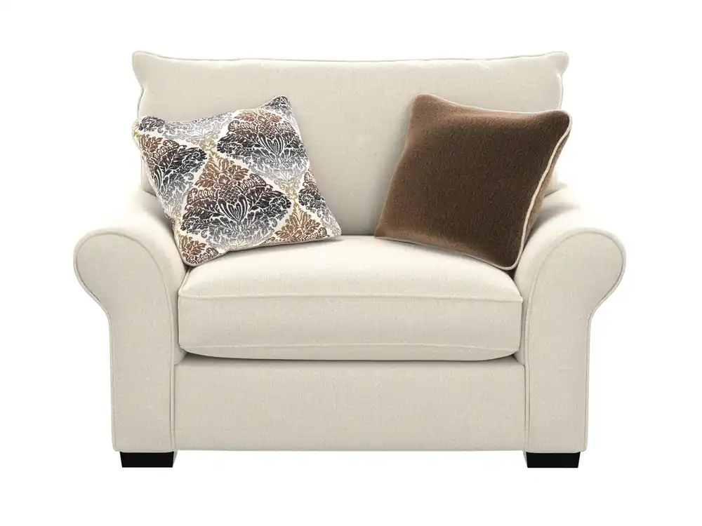 Jackson Alden Chair and a Half in Linen