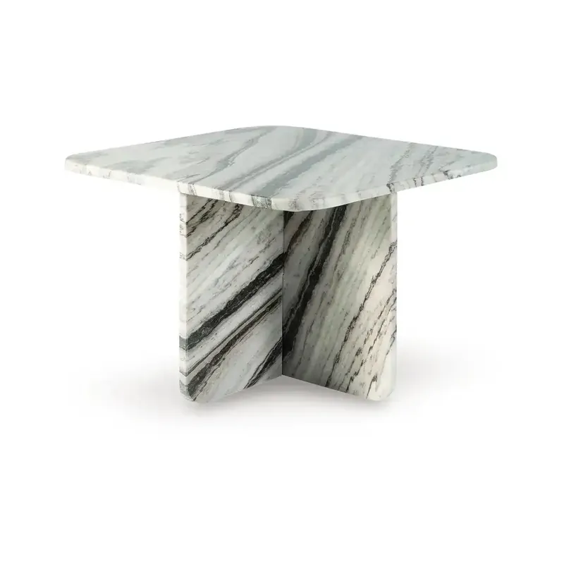 Ashley Baretton Square Marble Coffee Table