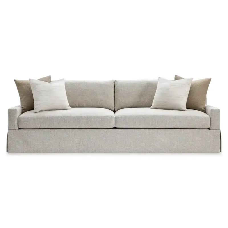 Bernhardt Sutton Sofa in White Tweed