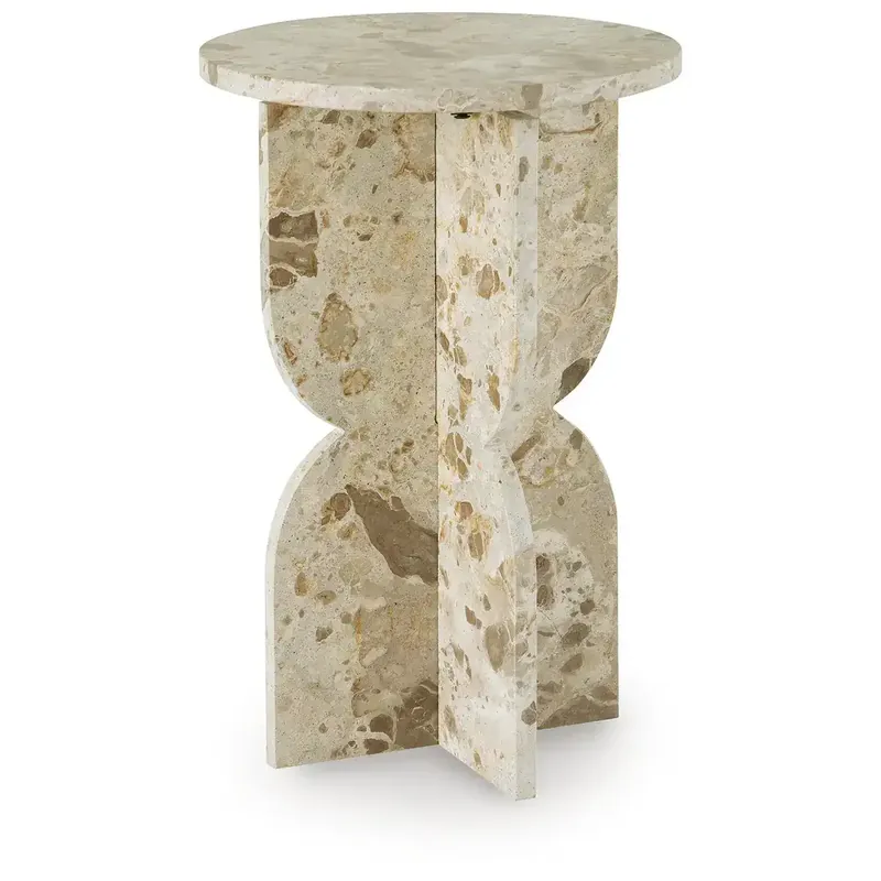 Ashley Treygan Marble Accent Table