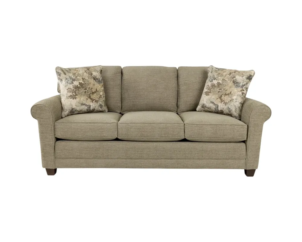 Smith Brothers 366 Collection Sofa in Green