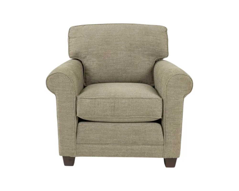 Smith Brothers 366 Collection Chair in Green