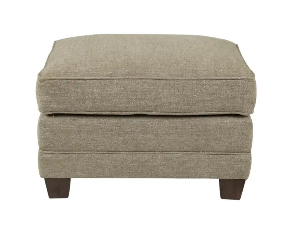 Smith Brothers 366 Collection Ottoman in Green