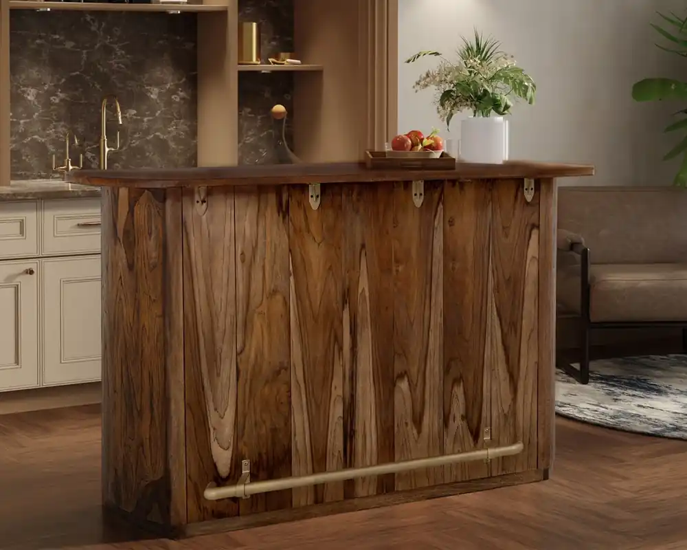 Int'l Furniture Balam Bar in Brown