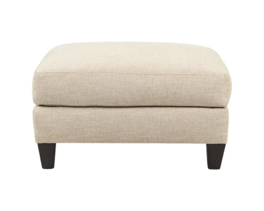 Bernhardt Mila Ottoman in Beige