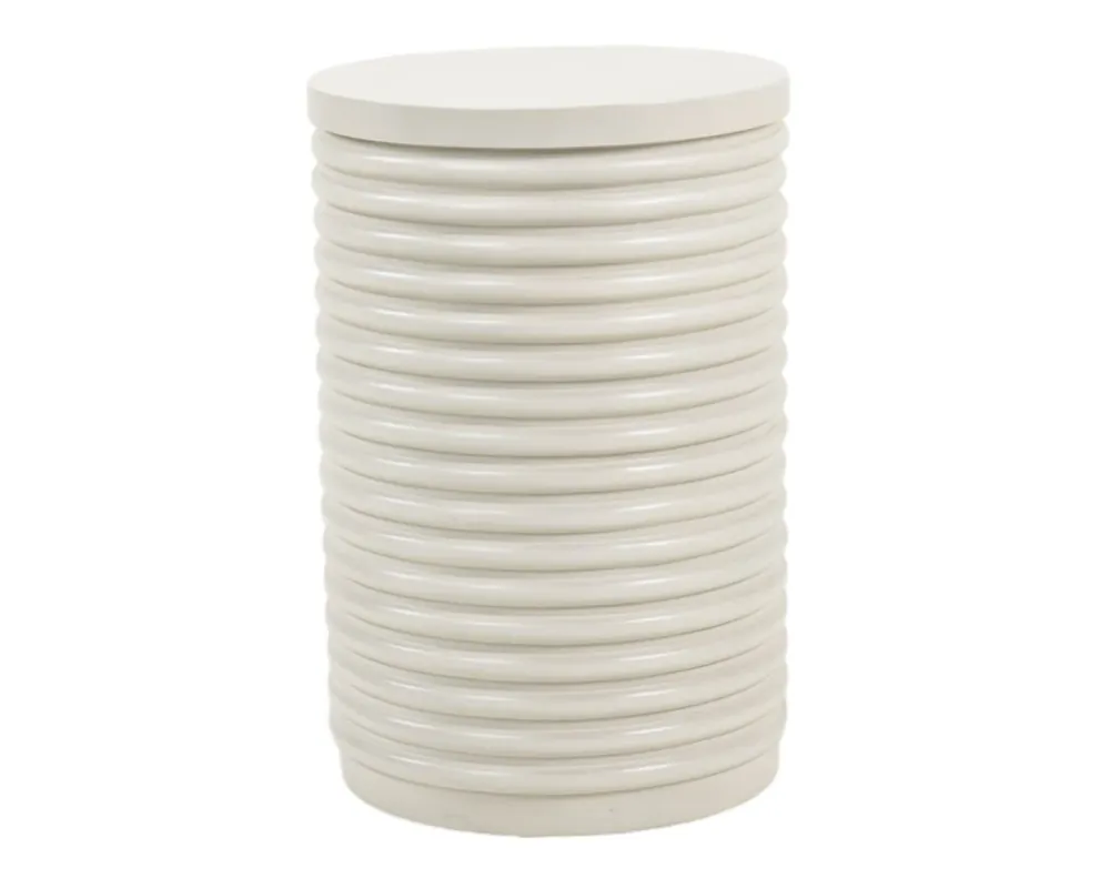 Liberty Berkley Round Accent Table in Linen