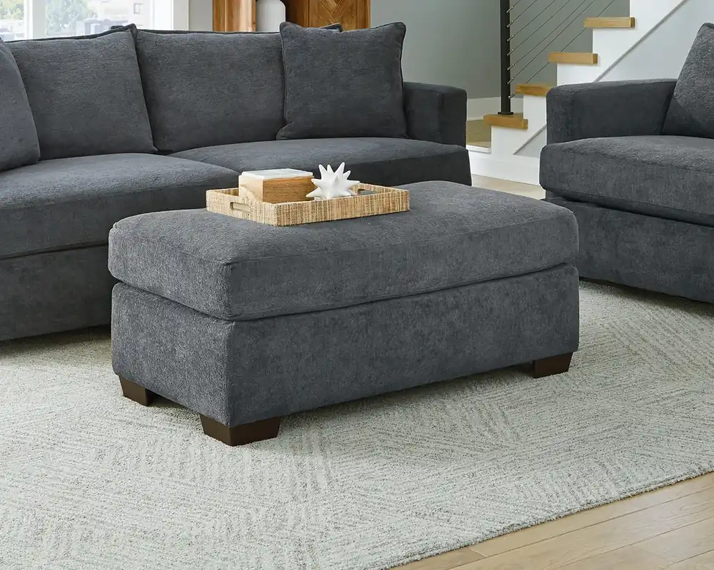 Peak Living 5300 Collection Ottoman in Patagonia Gunmetal