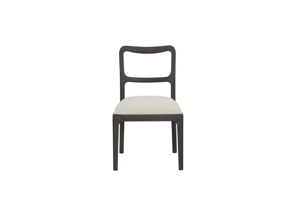 Bernards Furniture Pagosa Wood-Backed Dining Chair in Black