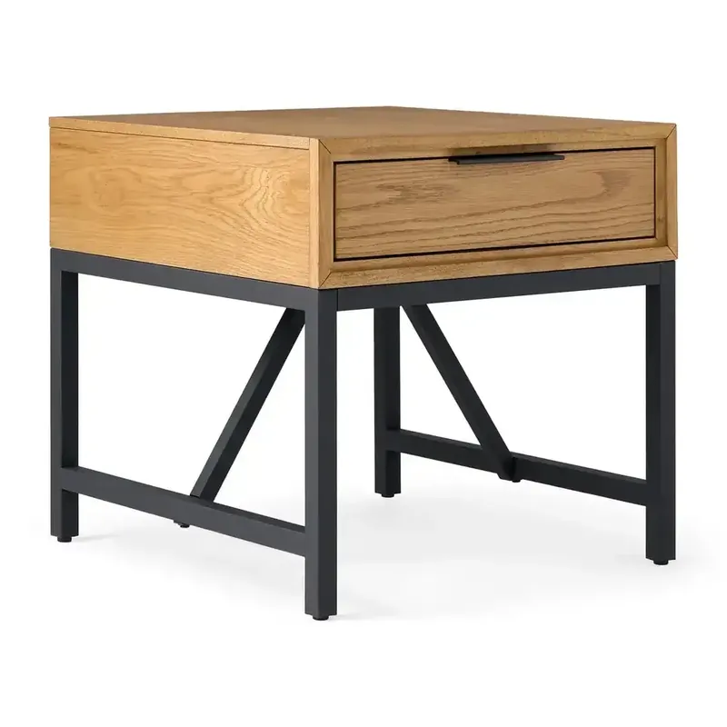 Intercon Newport End Table in Oak
