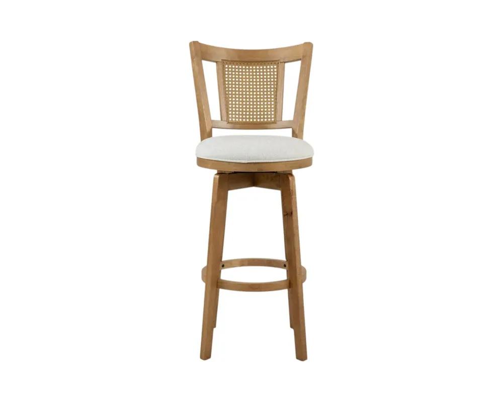 Armen Living Isla Barstool in Amber Glow/Dune