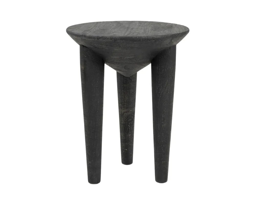 Hooker Furniture Commerce & Market Pyramid Side Table in Black