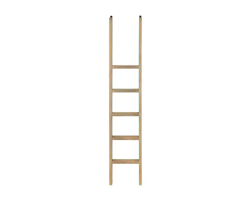Martin Furniture Willow Lane Bookcase Ladder in Natural Oak