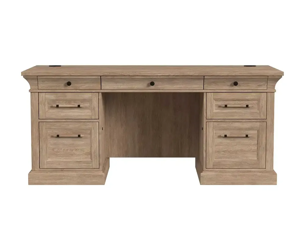 Martin Furniture Willow Lane Credenza in Natural Oak