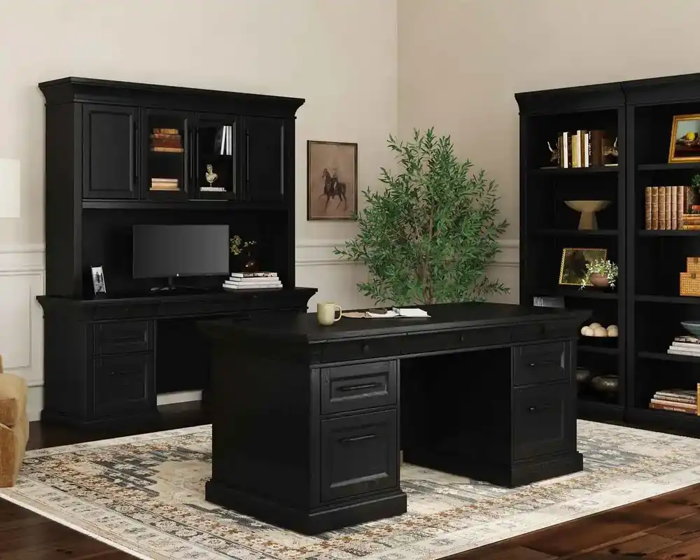 Martin Furniture Willow Lane Credenza in Ebony Black