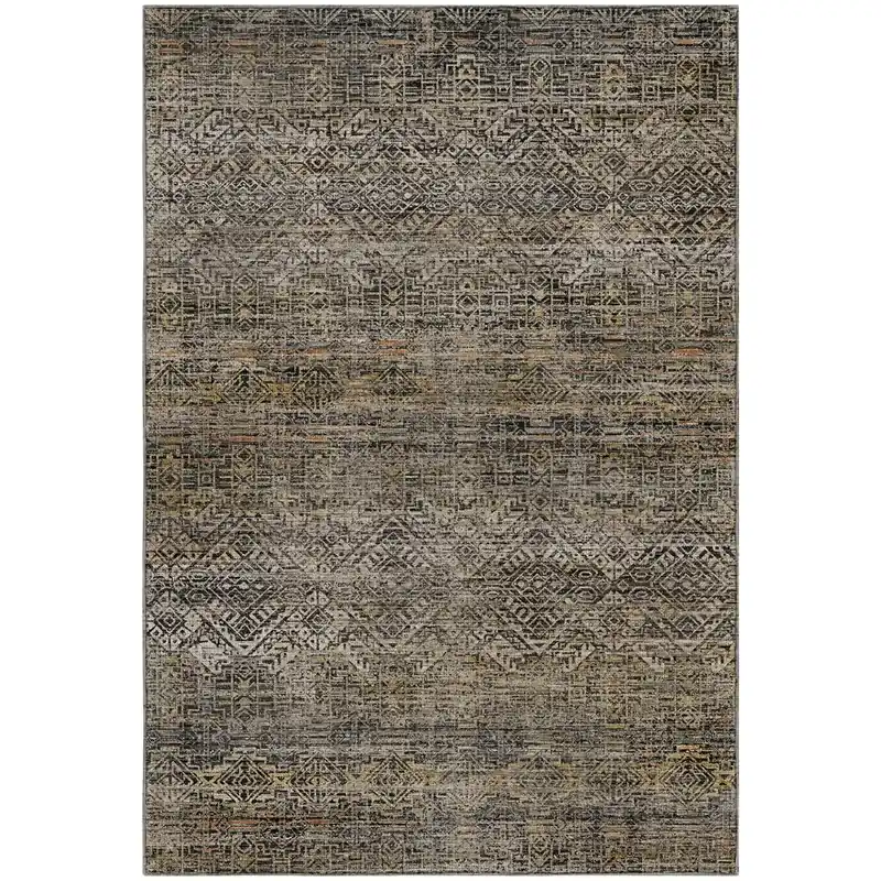 Dalyn Vico Rug in Black - 8 x 10