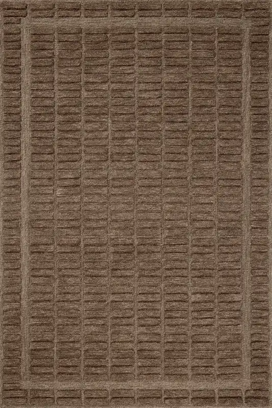 Loloi Bradley Rug in Cocoa - 8.6 x 11.6