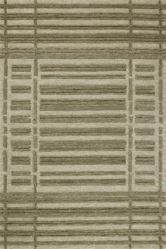 Loloi Bradley Rug in Sage/Olive - 8.6 x 11.6