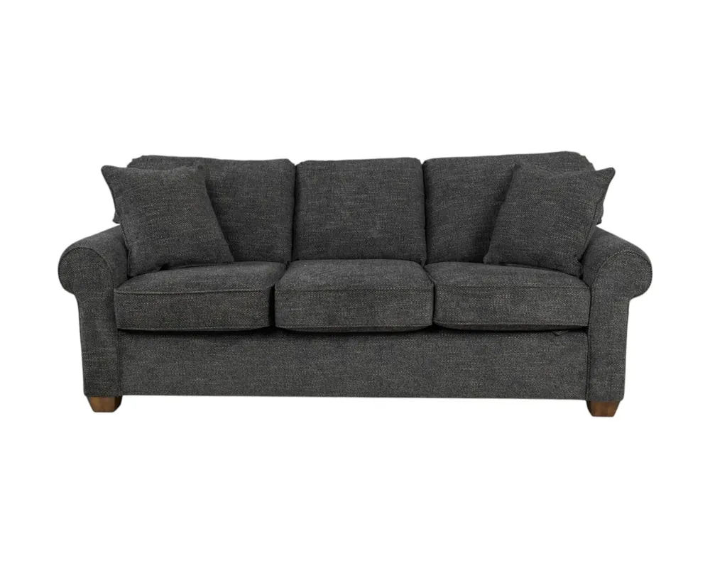 Flexsteel Thornton Queen Sleeper Sofa in Pepper Gray