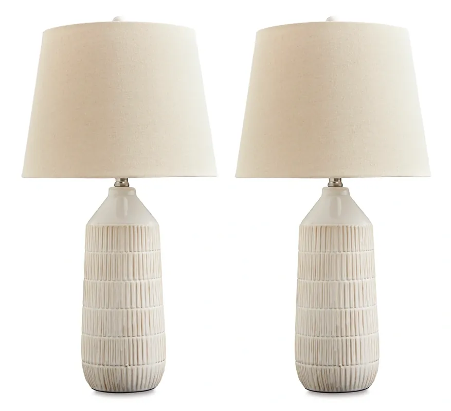 Ashley Willport Ceramic Table Lamp - Set of 2