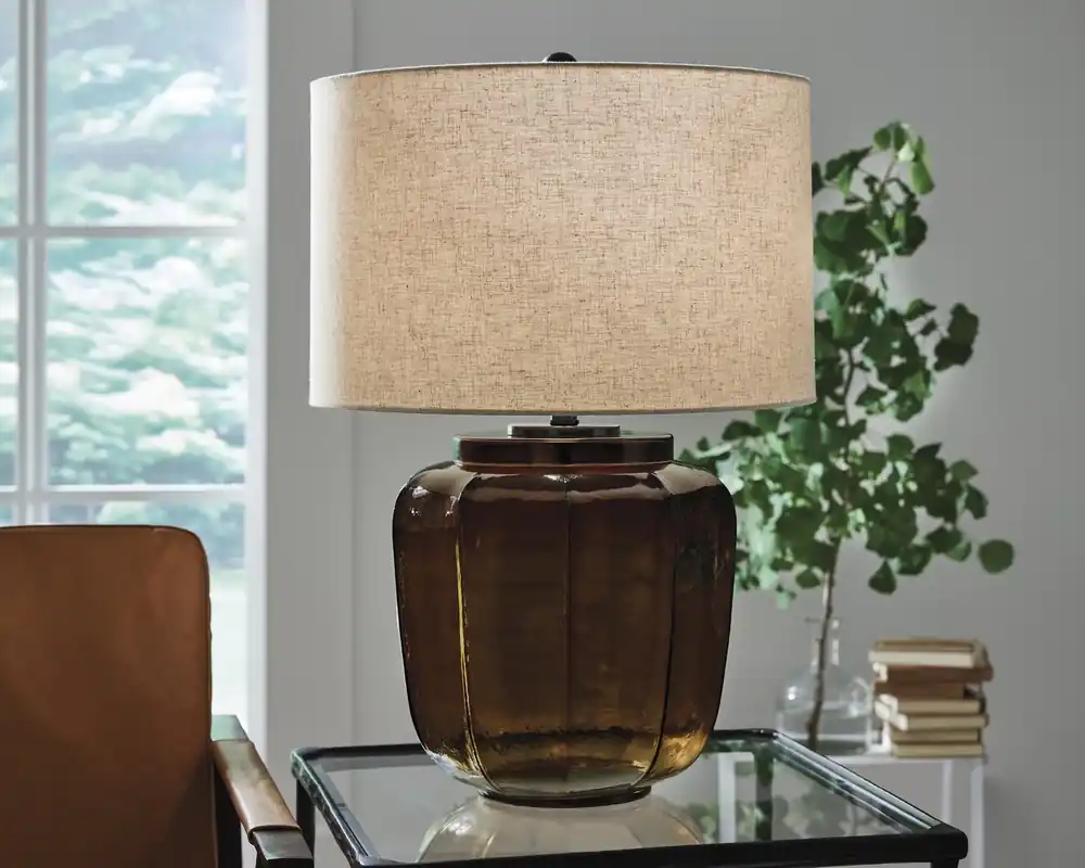 Ashley Bainmore Glass Table Lamp
