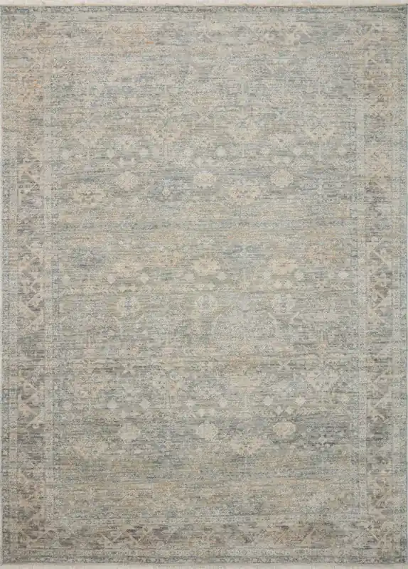 Loloi Blake Rug in Sky/Beige - 8 x 11