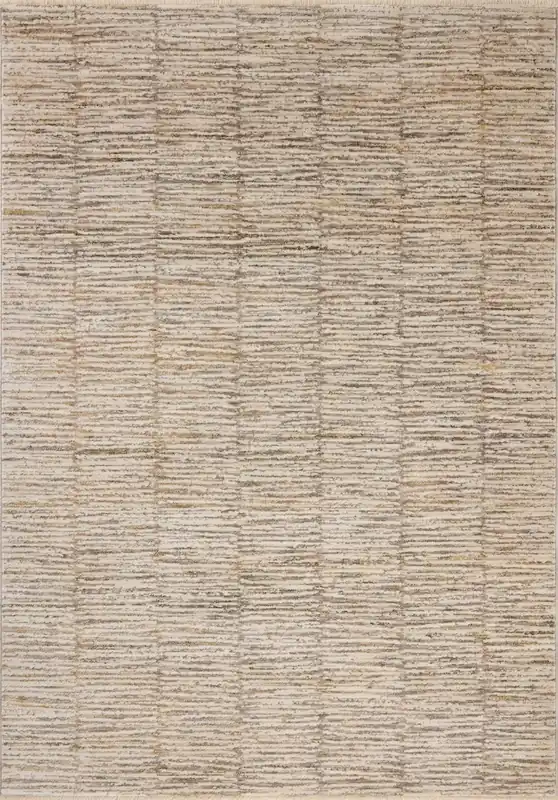 Loloi Nellie Rug in Beige/Fog - 8 x 11