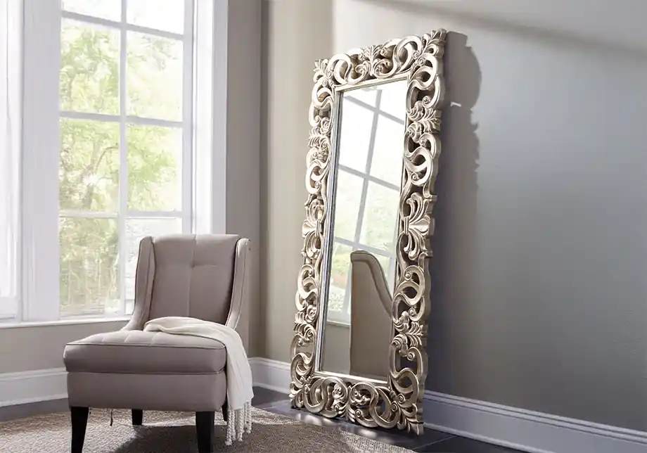 Lucia Floor Mirror - Home Decor