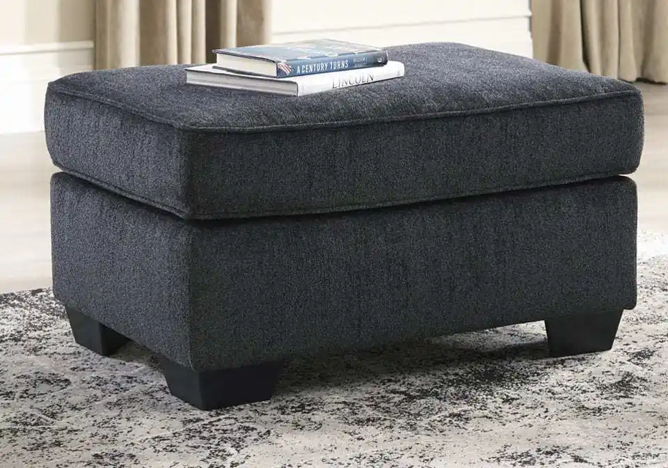 Altari Slate Ottoman - Living Room