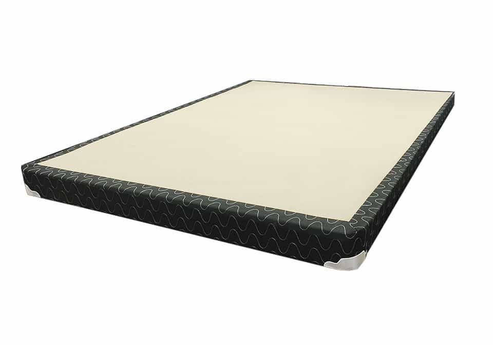 Restonic® Low Profile Queen Black Foundation - Mattresses