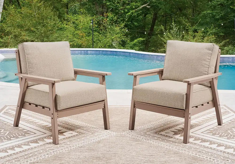 Grover Beach Driftwood Outdoor Chair Set