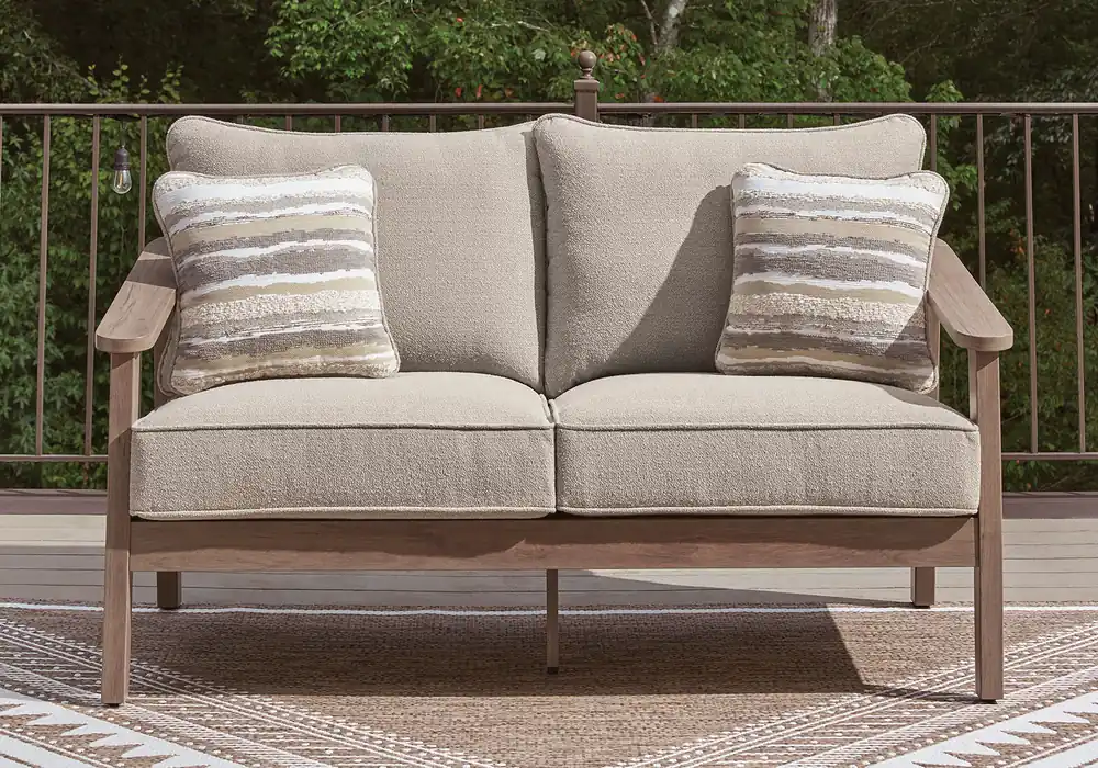 Harmony Headlands Natural Outdoor Love Seat