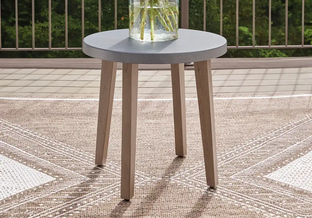 Harmony Headlands Natural Outdoor End Table