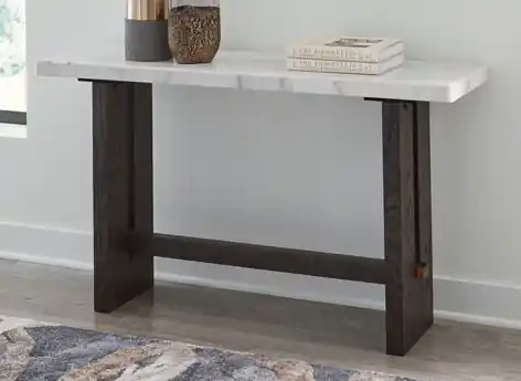 Burkhaus Dark Brown Sofa Table - Living Room