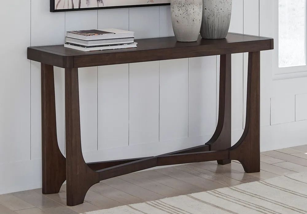 Korestone Dark Brown Sofa Table - Living Room