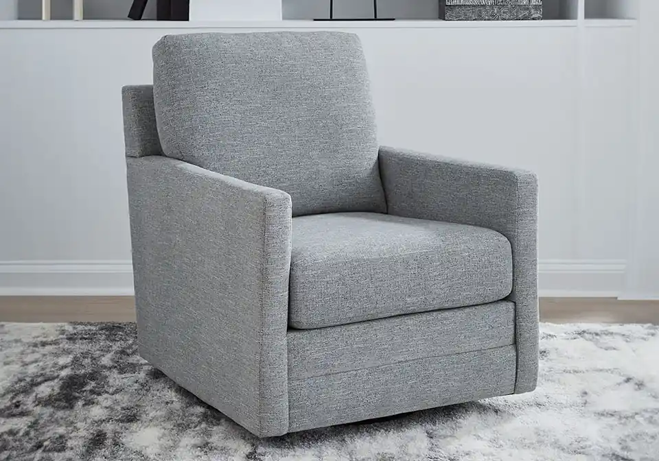 Freybourne Pewter Accent Chair - Home Decor