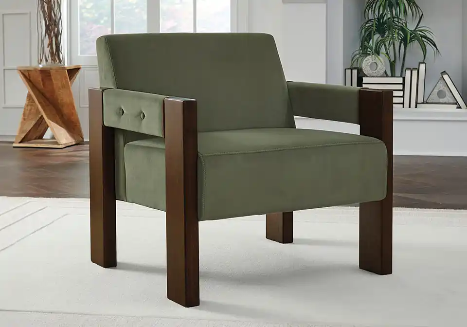 Adlanlock Olive Accent Chair - Home Decor