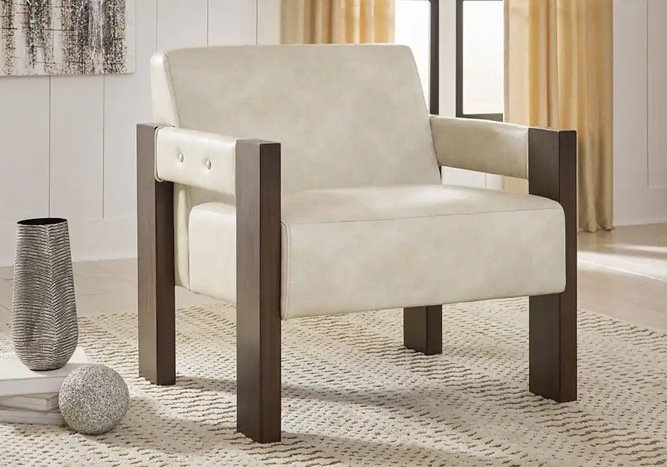 Adlanlock Bone Accent Chair - Home Decor