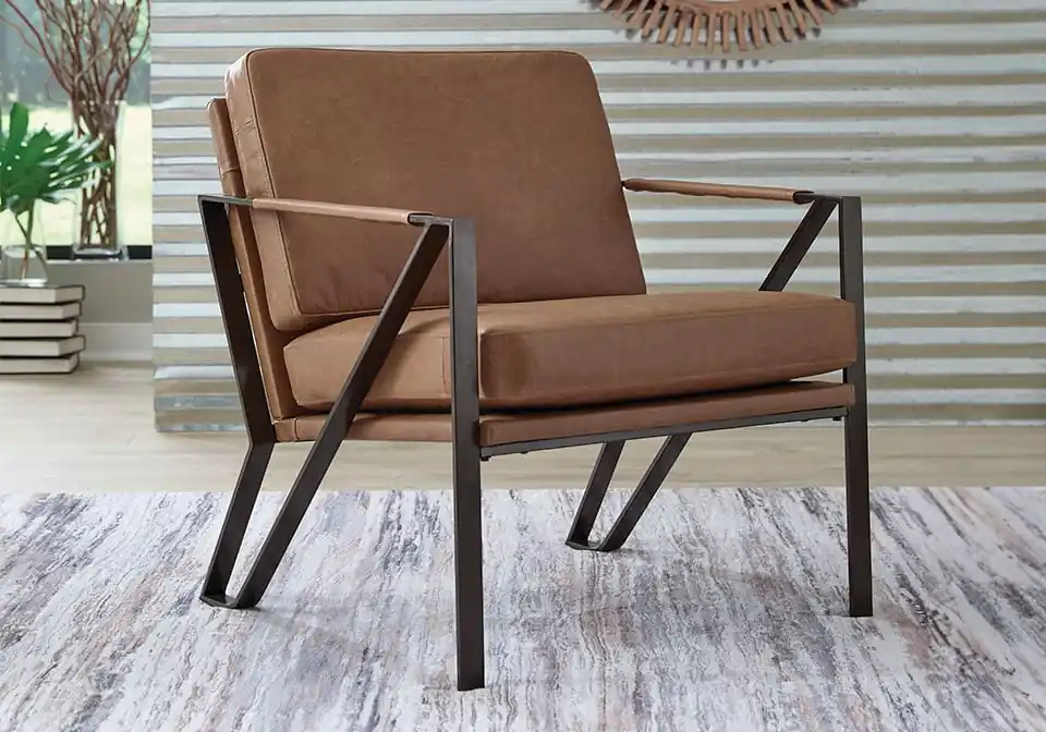 Garronmont Caramel Accent Chair - Home Decor