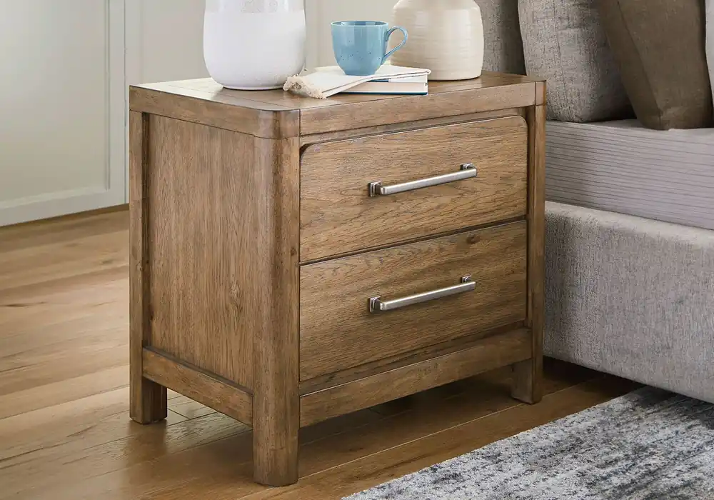 Cabalynn Light Brown Night Stand - Bedroom