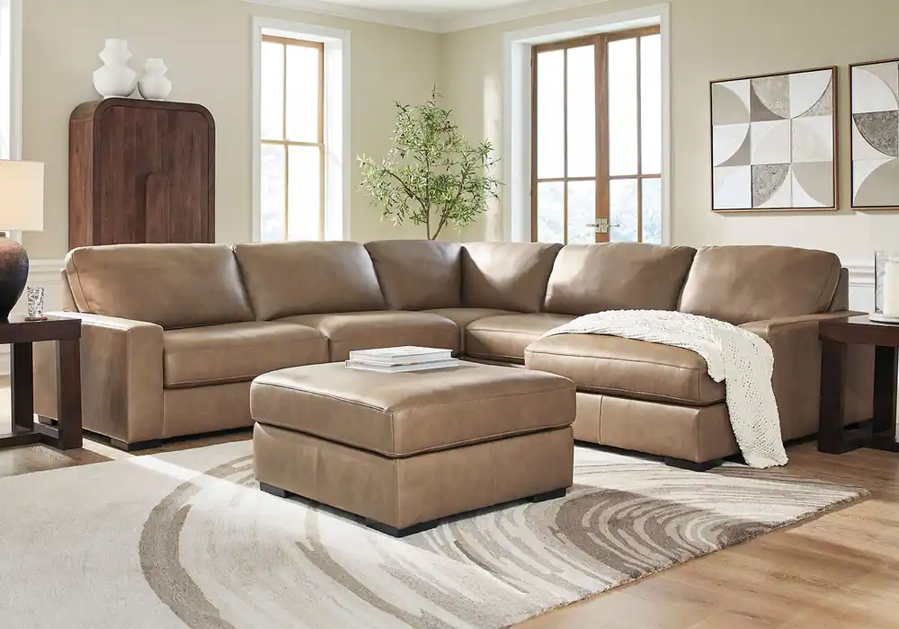 Veronella Sahara 5pc. RAF Chaise Sectional - Living Room