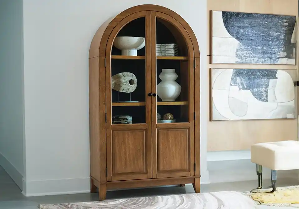 Dagandale Natural Accent Cabinet - Home Decor