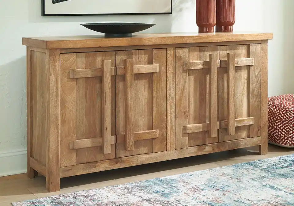 Dressor Natural Accent Cabinet - Home Decor
