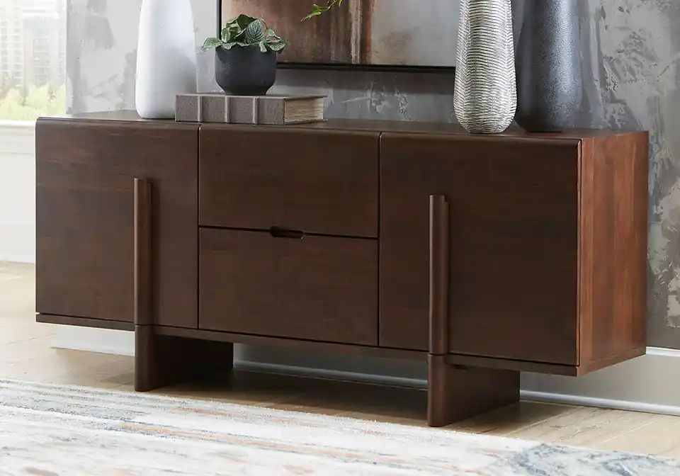 Kydler Medium Brown Accent Cabinet - Home Decor