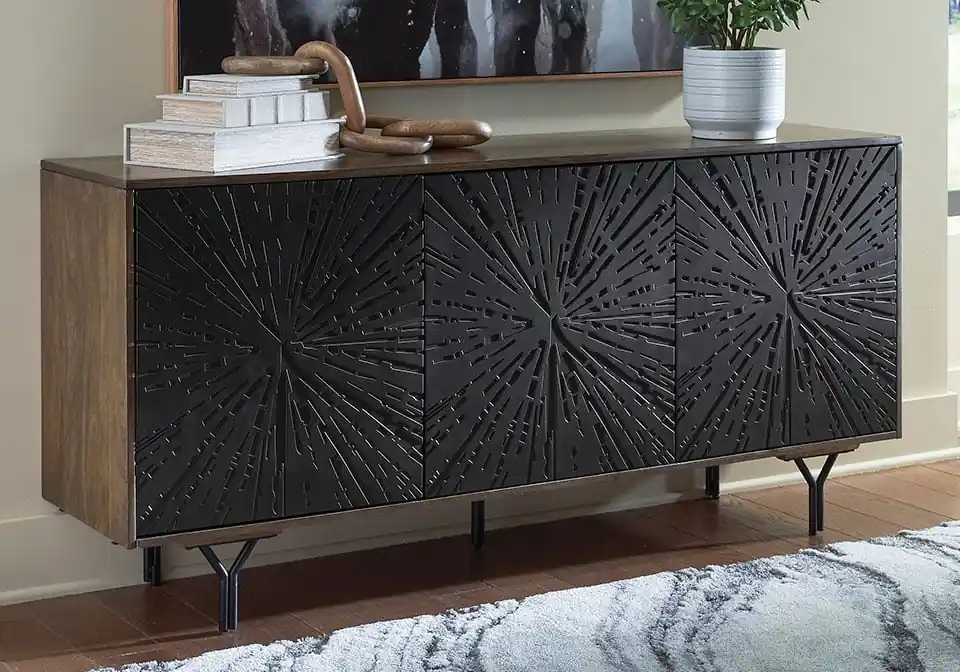 Lavinmont Multi Brown Accent Cabinet - Home Decor