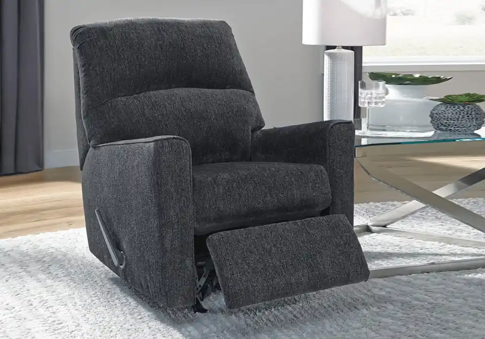 Altari Slate Rocker Recliner - Living Room