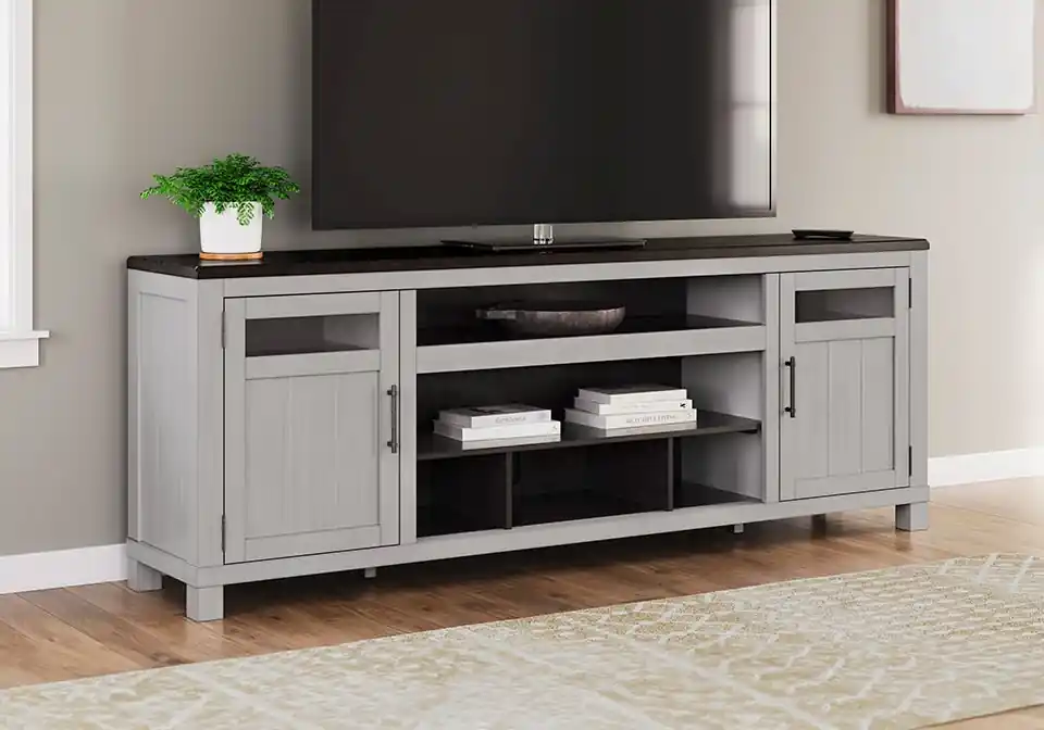 Darborn Large Two-Tone Extra Large TV Stand
